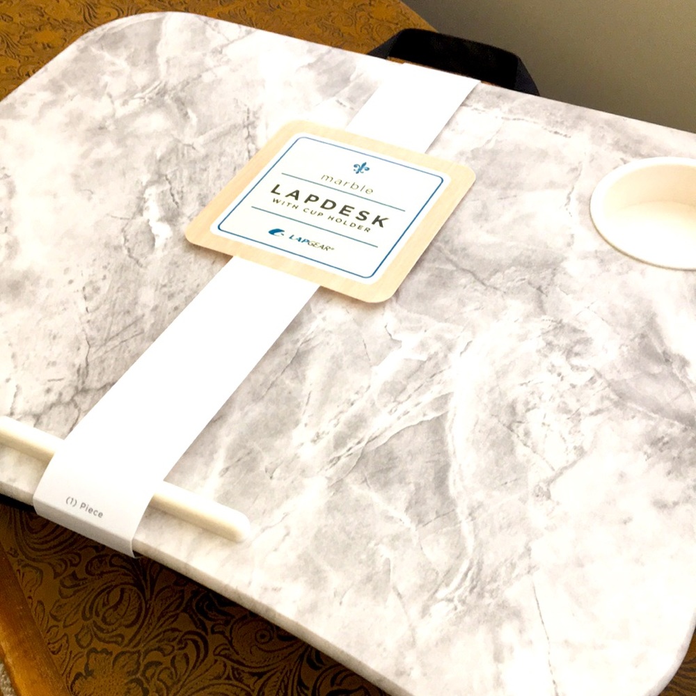 Laptop desk w cup holder
